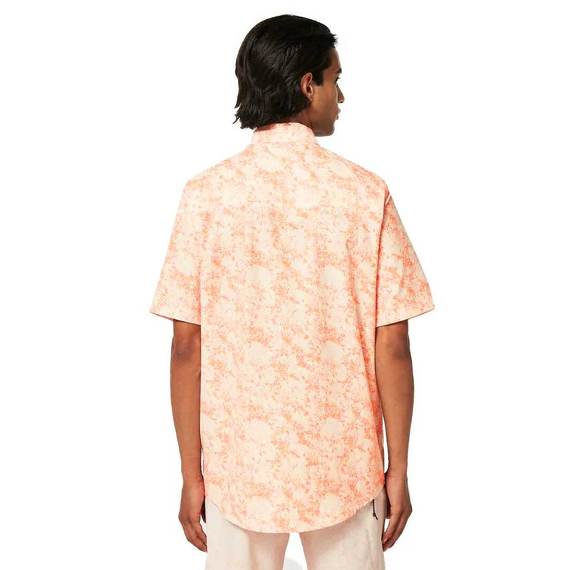 Oakley - Chemise tissée à manches courtes pour homme, motif camouflage sable (FOA404369 9SD)