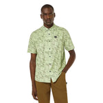 Oakley - Chemise tissée à manches courtes pour homme, motif camouflage sable (FOA404369 9VN)