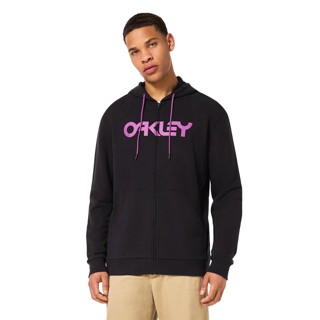 Oakley - Sweat à capuche zippé Teddy pour homme (FOA403057 9EB) 