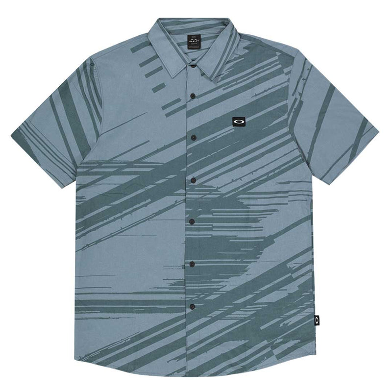 Oakley - Chemise tissée à manches courtes Tempo pour homme (FOA404022 6EV)