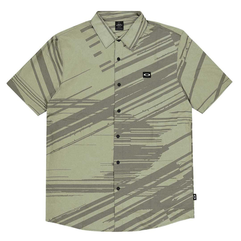 Oakley - Chemise tissée à manches courtes Tempo pour homme (FOA404022 7AW)