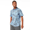Oakley - Chemise boutonnée à manches courtes Deco Palms RC pour homme (FOA404293 9SA)