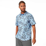 Oakley - Chemise boutonnée à manches courtes Deco Palms RC pour homme (FOA404293 9SA)
