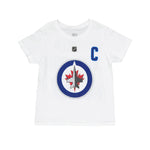 NHL - Kids' (Toddler) Winnipeg Jets Blake Wheeler Captain Short Sleeve T-Shirt (HK5T1HC00H01 WNPBW-WHT)