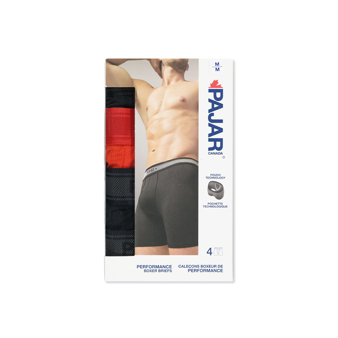 4-Pack Animal Performance Boxer Briefs