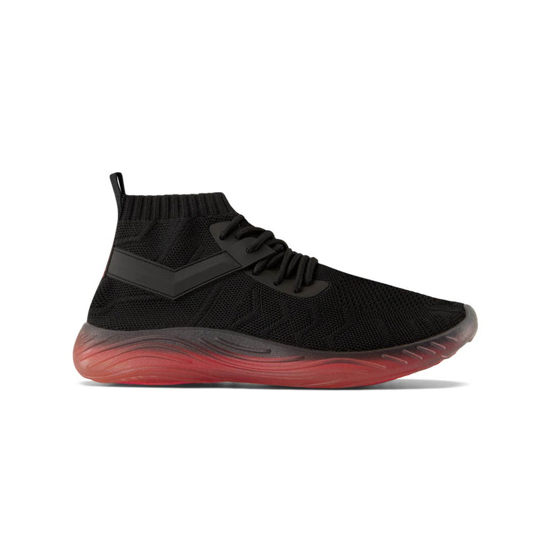 Pony - Men's Pony Rhythm Shoes (PP1-RHYTHM-BLKRED)