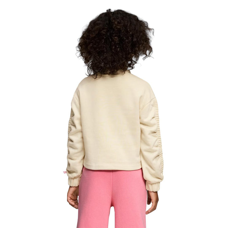 Puma - Girls' (Junior) Bow Society Pack Fleece Crewneck Sweater (PFA25V8P-18797 275)