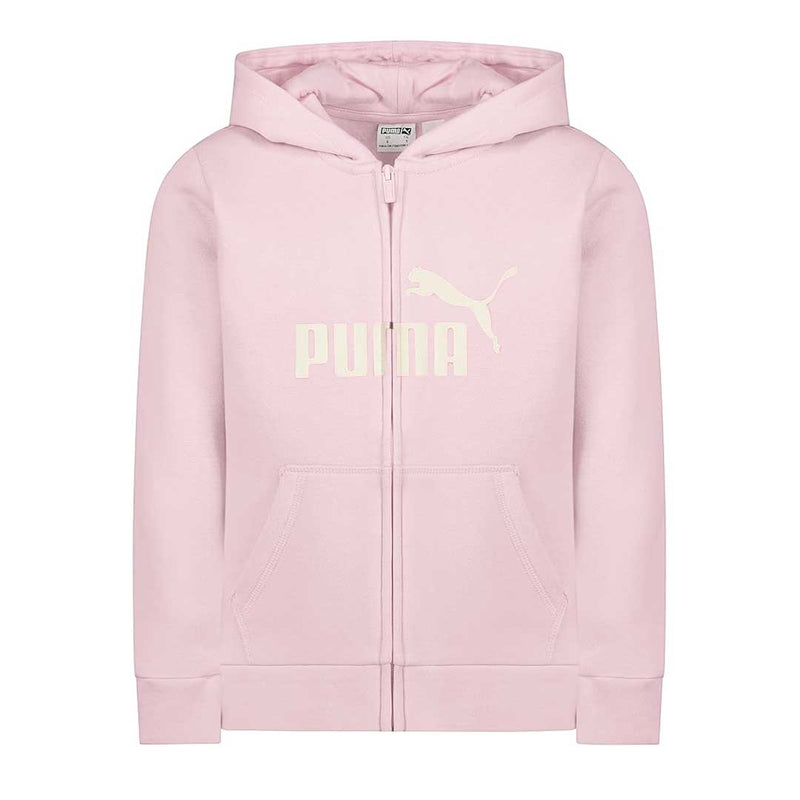 Puma - Girls' (Junior) Core Logo Fleece Full Zip Hoodie (PFA24V8Z-11593 683)
