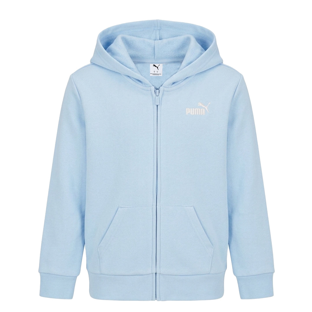 フミ Puma - Girls' (Junior) Essential Basics Spun Poly Fleece Full Zip