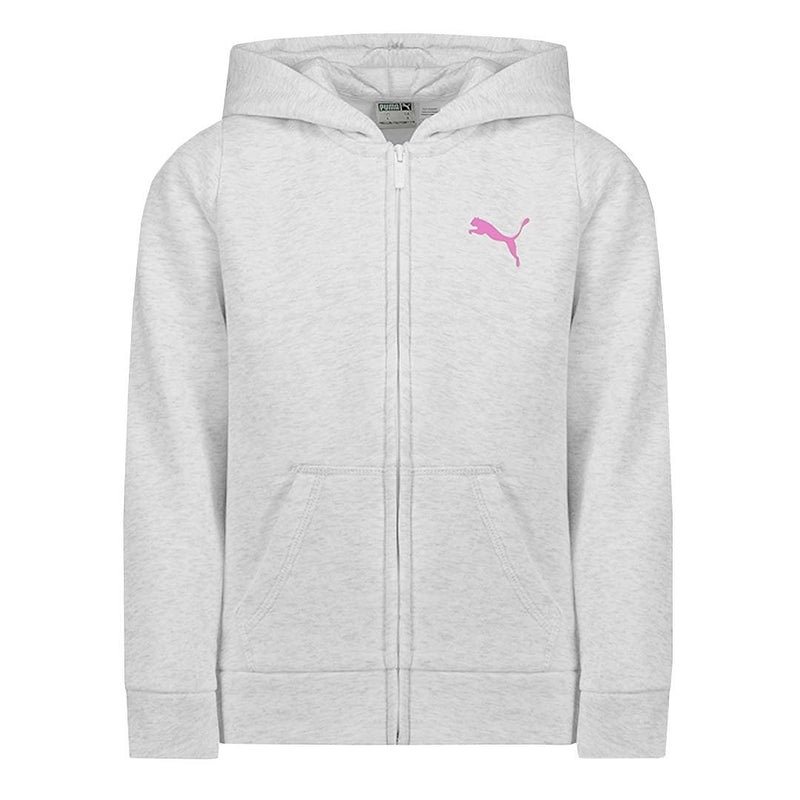 Puma - Girls' (Junior) Foundations Fleece Full Zip Hoodie (PFA20V8Z-00790 105)