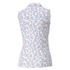 Puma - Girls' (Junior) MATTR Micro Floral Sleeveless Polo (539786 01)
