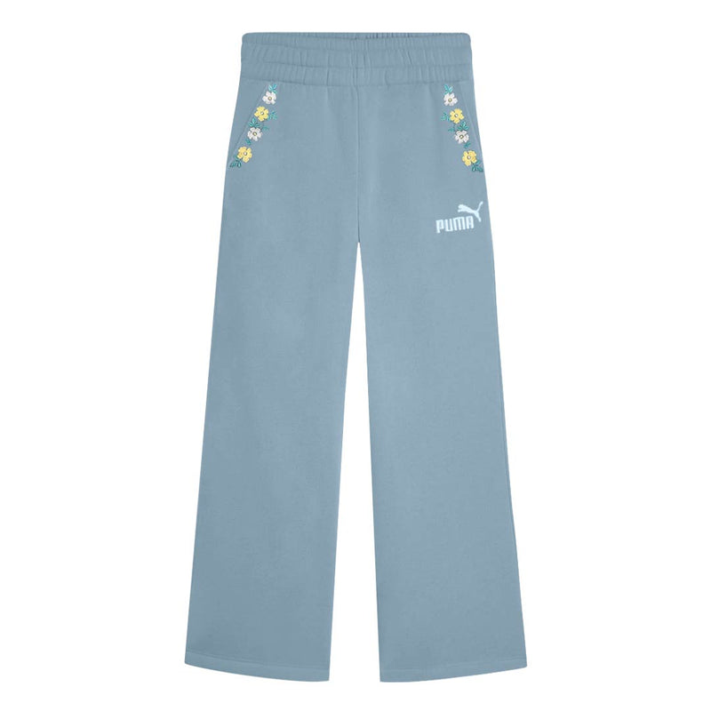 Puma - Girls' (Junior) Nature Pack Poly Fleece Wide Pant (PFA25V8B-18937 443)