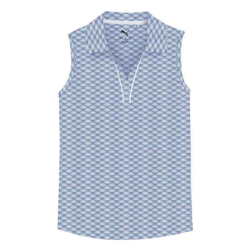 Puma - Girls' (Junior) Scallop Sleeveless Polo (631093 01)