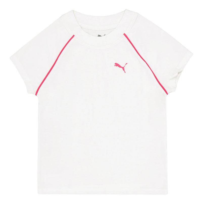 Puma - Girls' (Junior) Sport Pack Short Sleeve T-Shirt (PFA25V8T-18921 100)