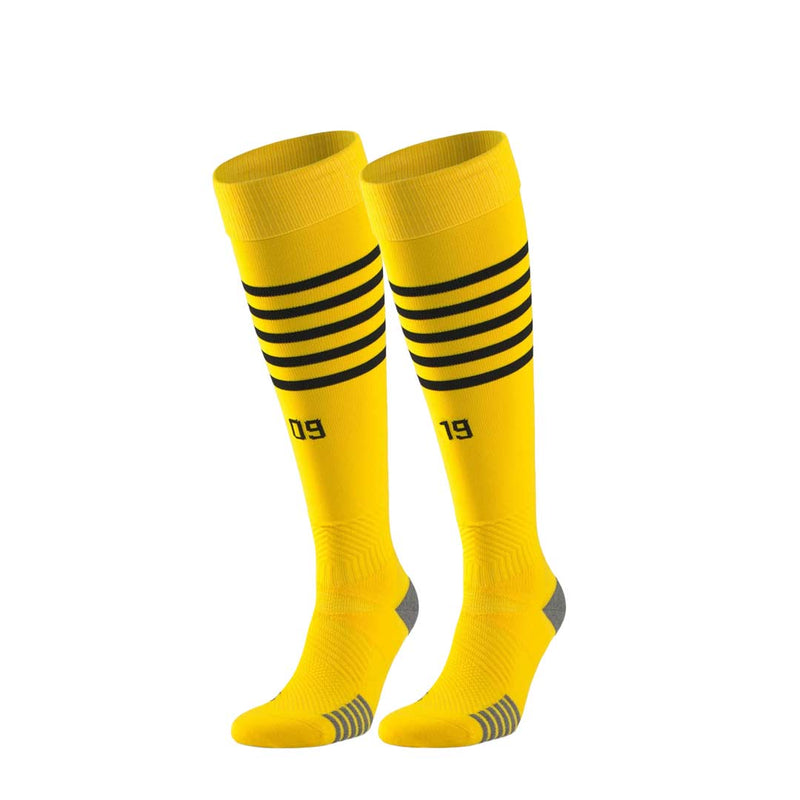 Puma - Kids' (Junior & Preschool) Team Borussia Dortmund Hooped Replica 22/23 Socks (765907 08)