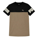Puma - Kids' (Junior) Colorblocked T-Shirt (PSP25V9T-17049 210)