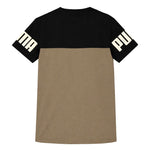 Puma - Kids' (Junior) Colorblocked T-Shirt (PSP25V9T-17049 210)