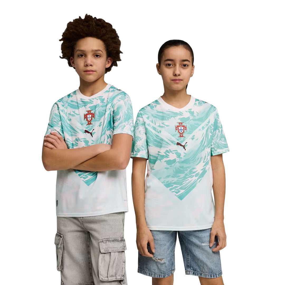 Puma - Kids' (Junior) FPF Portugal 2026 Away Replica Jersey