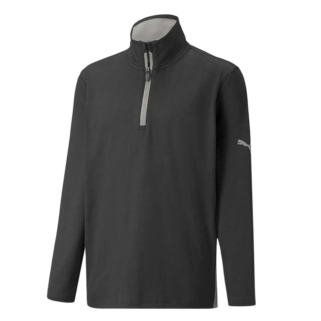 s_puu Puma - Kids' (Junior) Gamer 1/4 Zip Sweater (535099 01