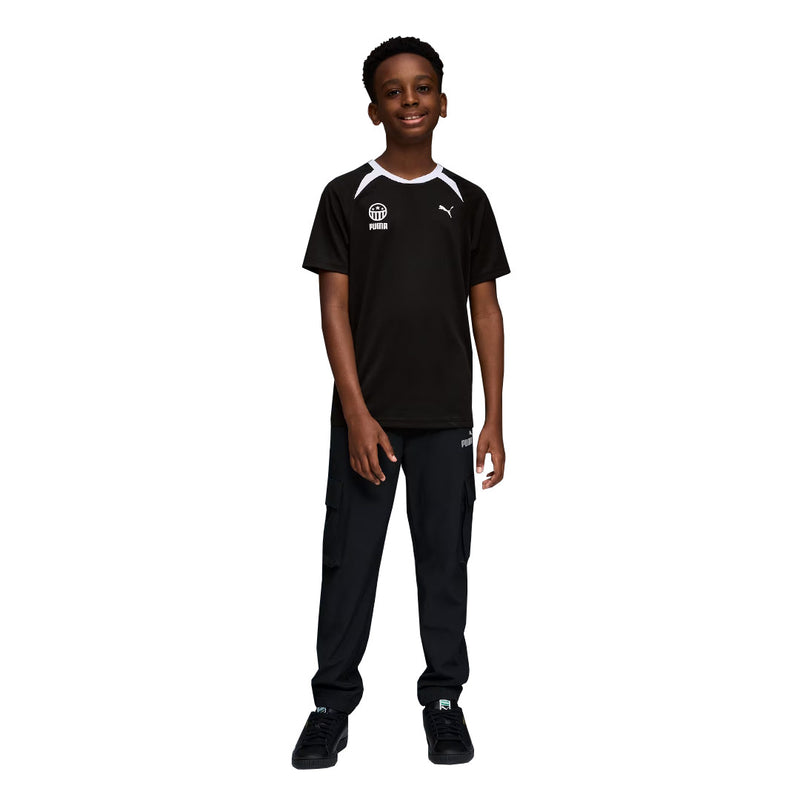 Puma - Kids' (Junior) House Of Graphics Mesh T-Shirt (PFA25V9T-19168 001)