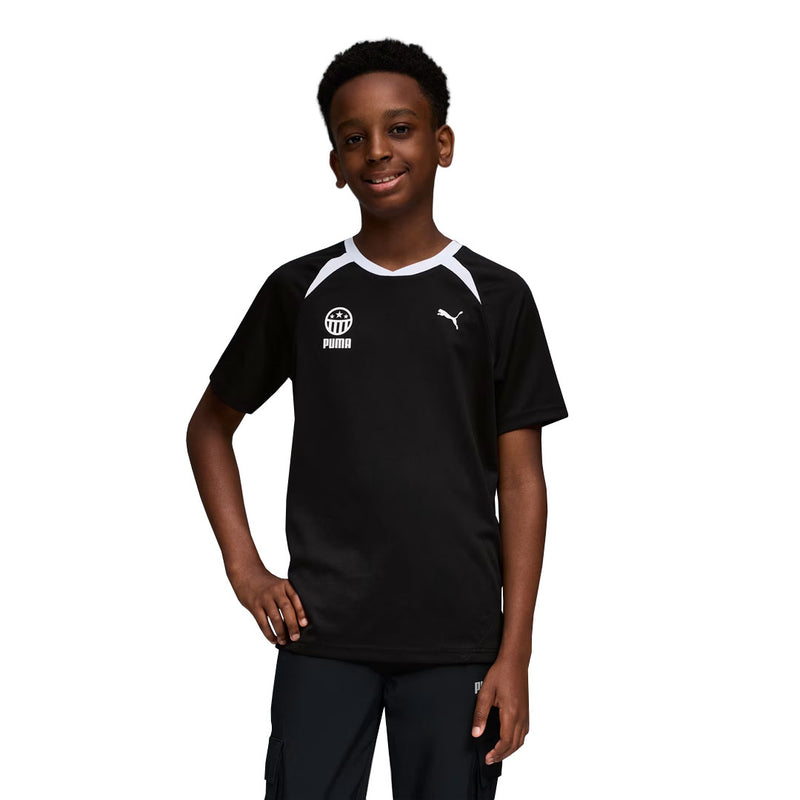 Puma - Kids' (Junior) House Of Graphics Mesh T-Shirt (PFA25V9T-19168 001)