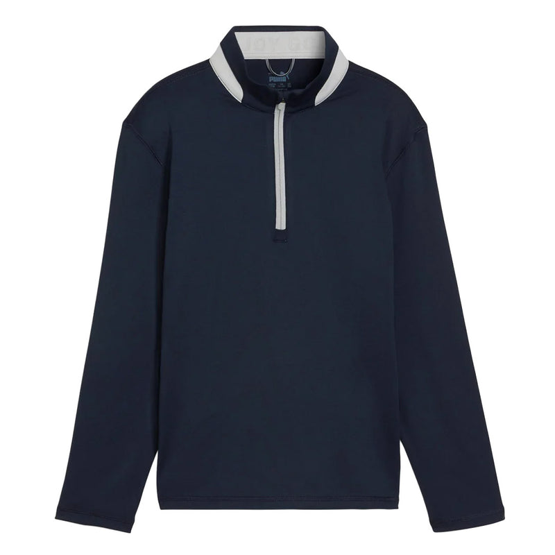 Puma - Kids' (Junior) Lightweight 1/4 Zip Pullover (625780 03)
