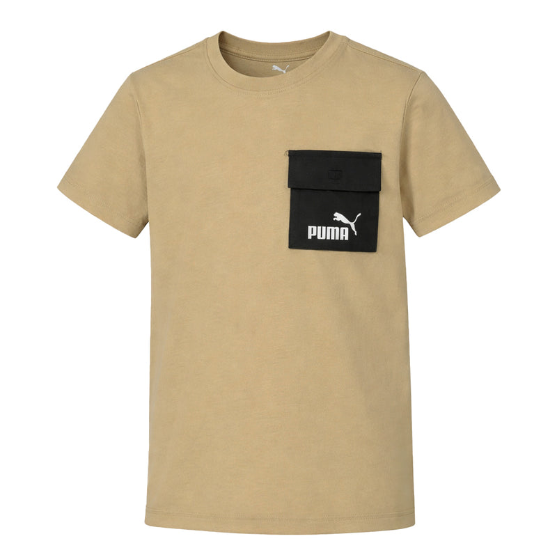 Puma - Kids' (Junior) Pocket Logo Short Sleeve T-Shirt (PSP25V9T-16385 217)