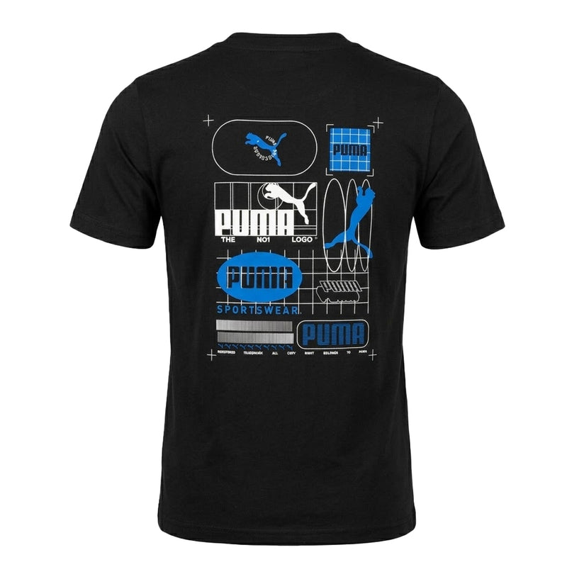 Puma - Kids' (Junior) Tech Pack Graphics T-Shirt (PFA25V9T-18989 001)