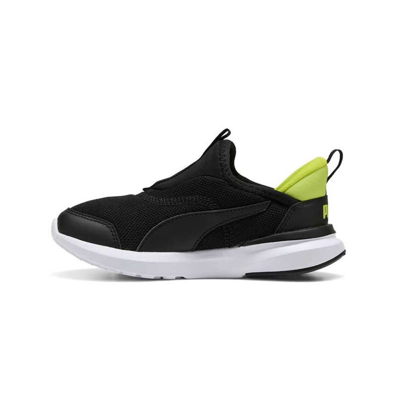 Puma - Kids' (Preschool & Junior) Kruz Profoam Sliptech Cyber Shoes (403218 01)