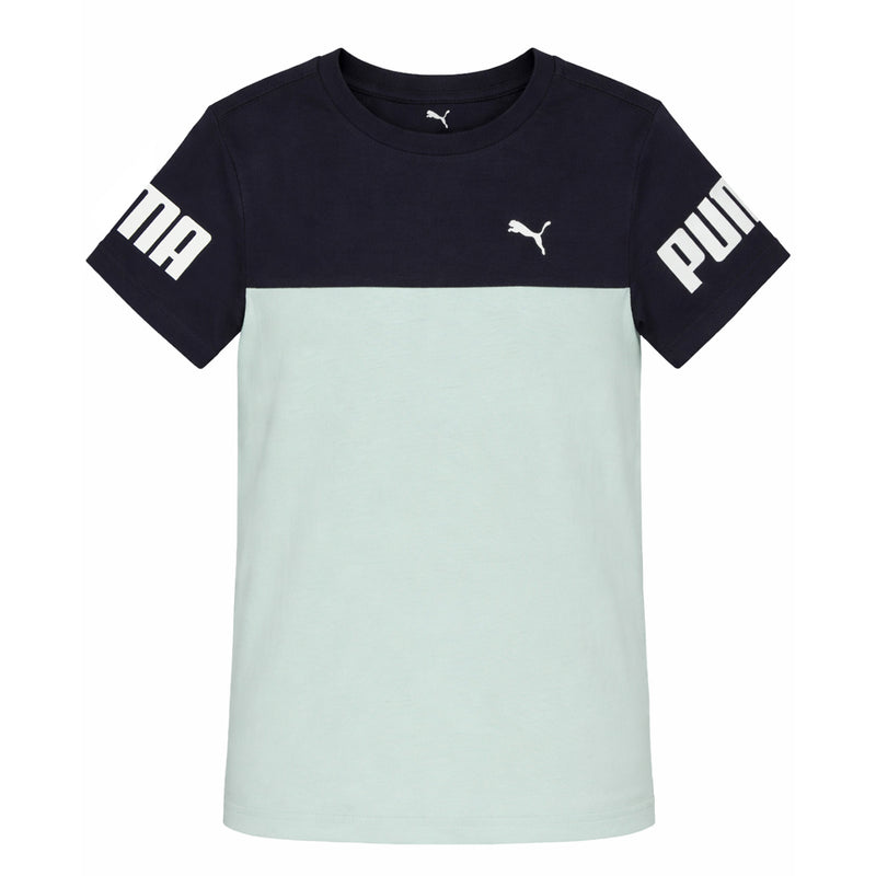 Puma - Kids' (Junior) Colorblocked T-Shirt (PSP25V9T-17049 434)