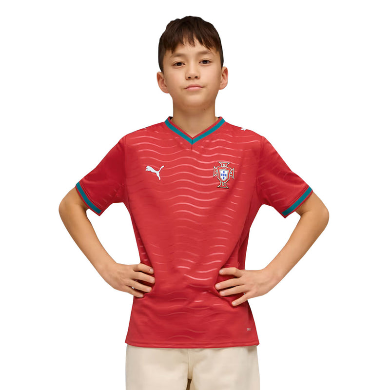 Puma - Kids' (Youth) FPF Portugal 2026 Home Replica Jersey (783281 01)