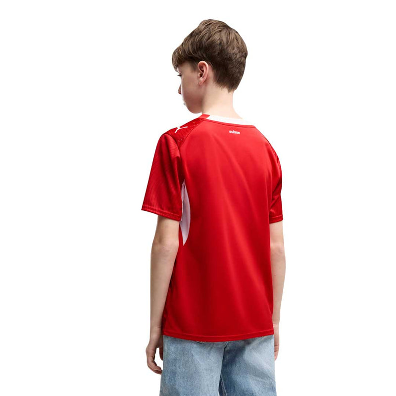 Puma - Kids' (Youth) Switzerland 2026 Replica Home Jersey (783220 01)