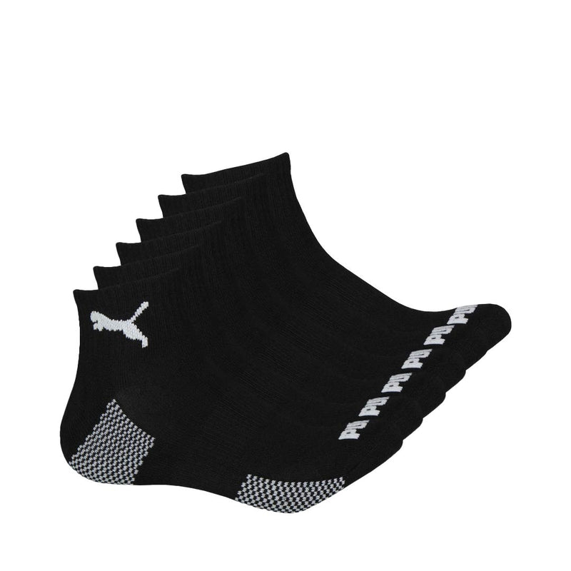 Puma - Men's 6 Pack 1/4 Crew Socks (P116386 009)