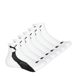 Puma - Men's 6 Pack 1/4 Crew Socks (P600687 107)