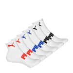 Puma - Men's 6 Pack 1/4 Crew Socks (P601282 103)