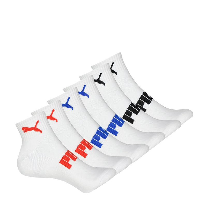Puma - Men's 6 Pack 1/4 Crew Socks (P601282 103)