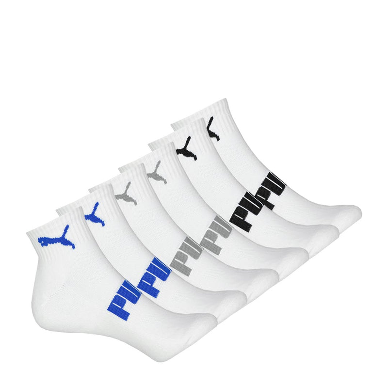 Puma - Men's 6 Pack 1/4 Crew Socks (P601282 121)
