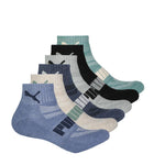 Puma - Men's 6 Pack 1/4 Crew Socks (P601282 462)