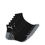 Puma - Men's 6 Pack 1/4 Crew Socks (P602201 009)