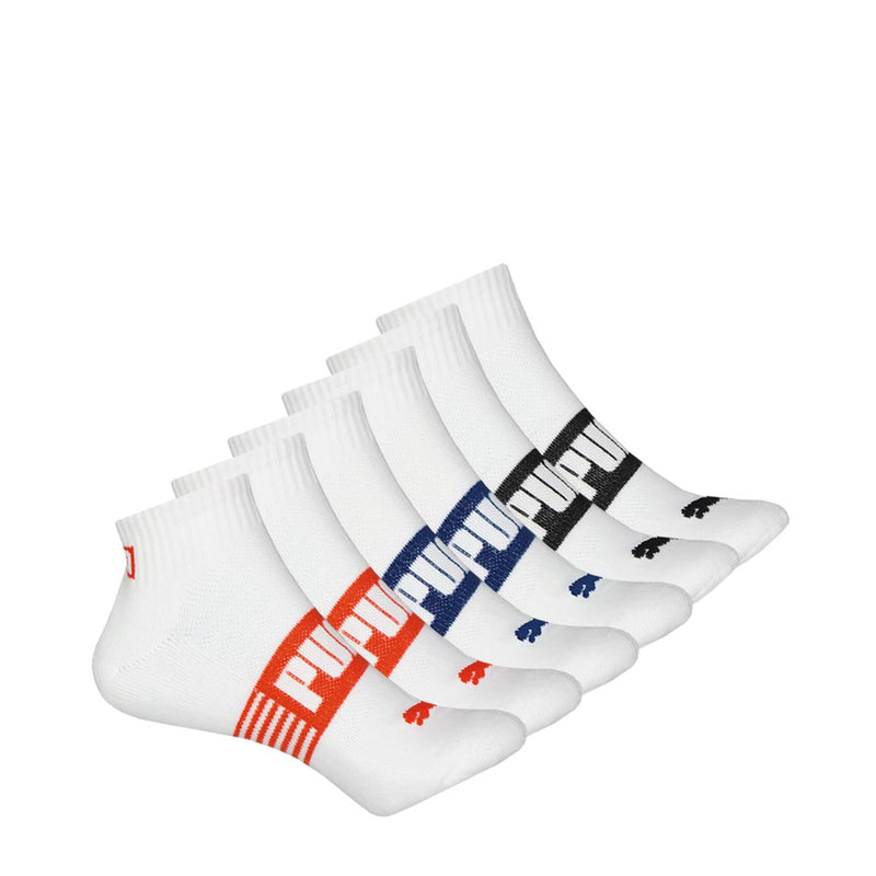 Puma - Men's 6 Pack 1/4 Crew Socks (P602208 103)