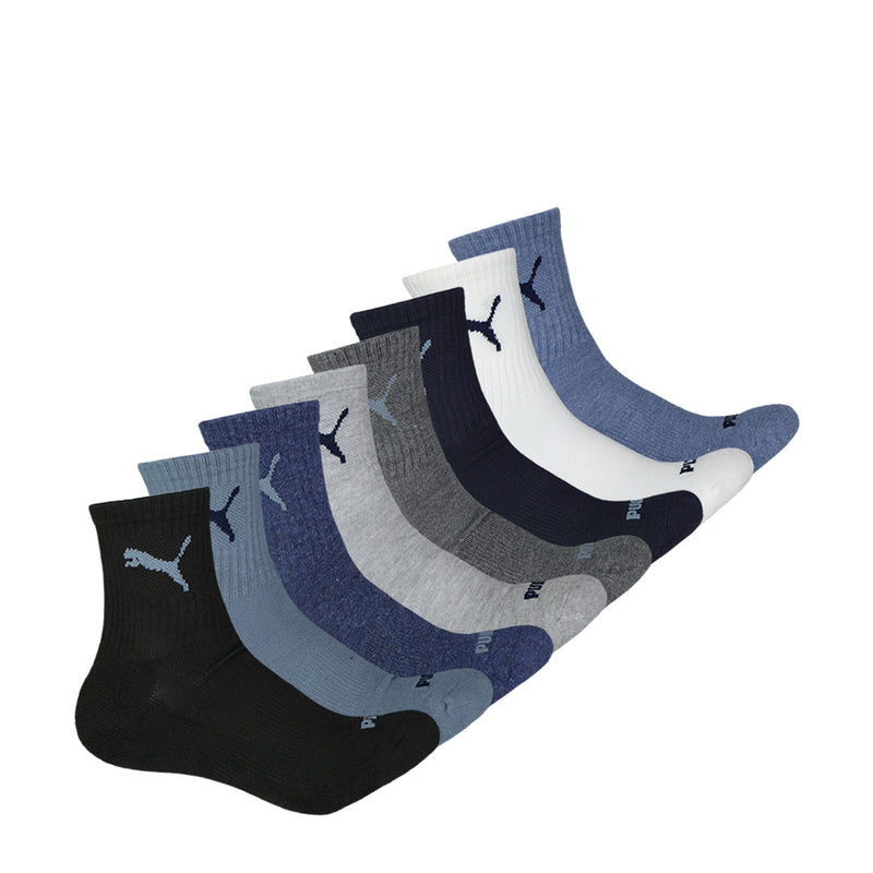 Puma - Men's 8 Pack High 1/4 Crew Socks (P601208 460)