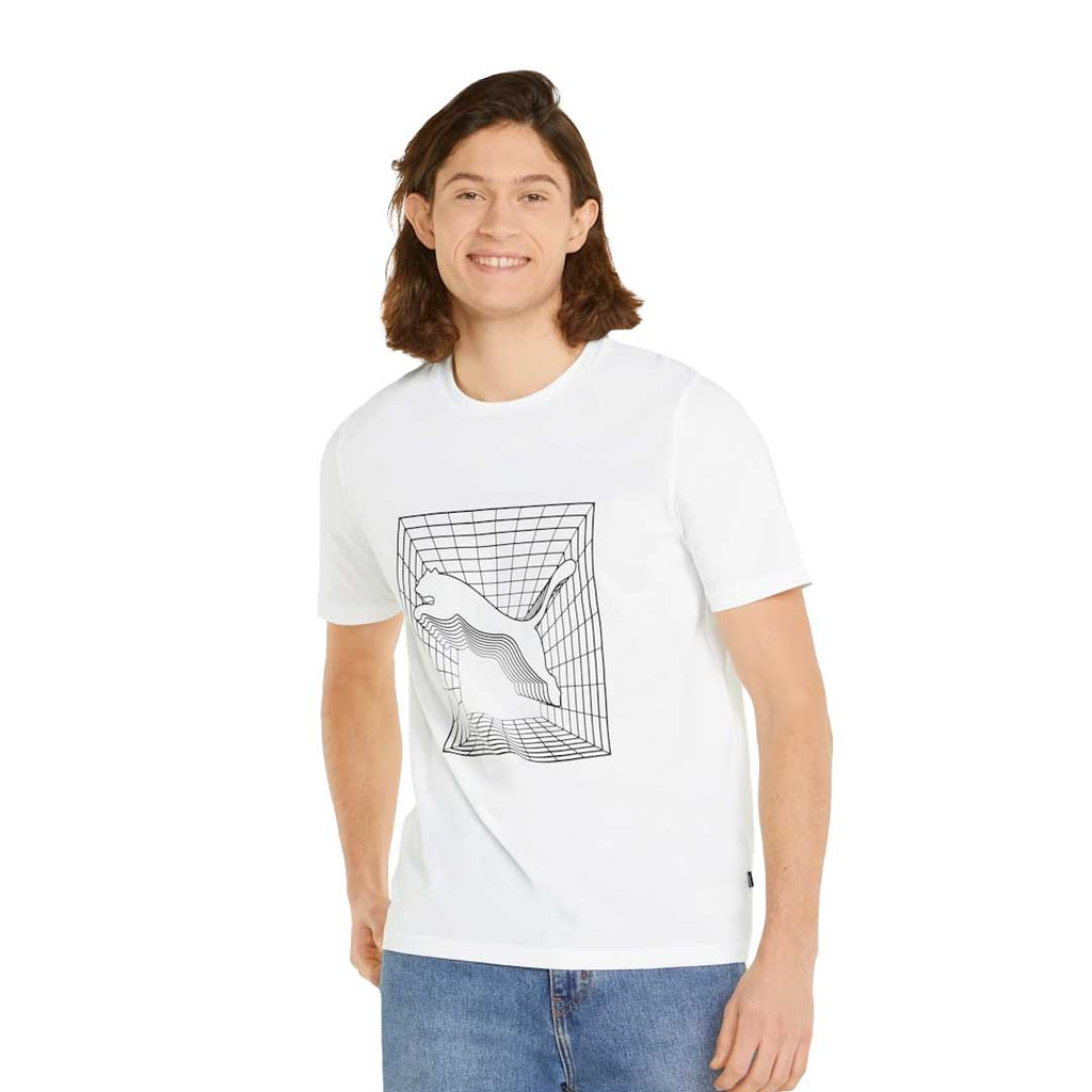 Puma - Men's Cat Graphic T-Shirt (670494 02)