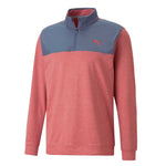Puma - Men's Cloudspun Colorblock 1/4 Zip Sweater (537463 07)