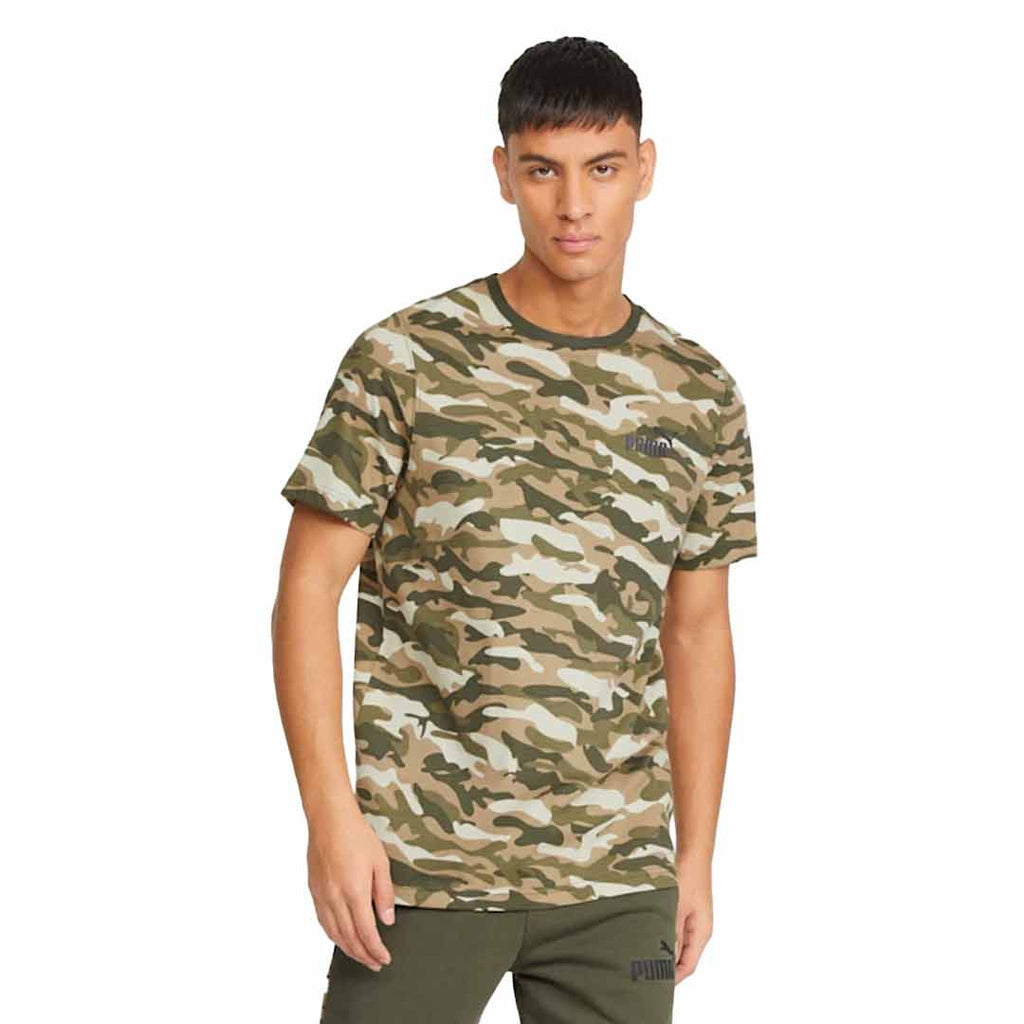 Puma - Men's Essential Camo All Over Print T-Shirt (848561 70)