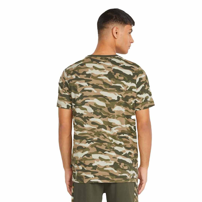 Puma - T-shirt Essential Camo à imprimé intégral pour homme (848561 70)