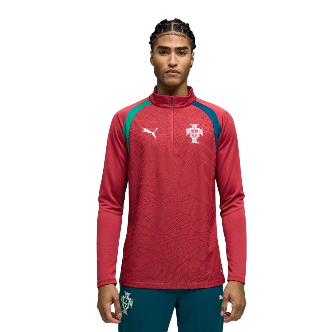 Puma - Men's FPF Portugal 2026 Training 1/4 Zip Top (784772 16