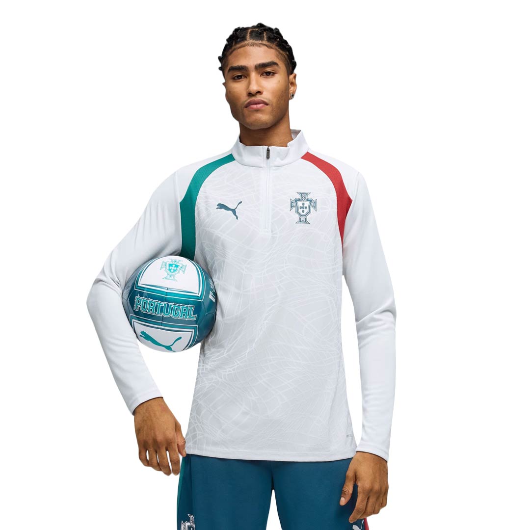 Puma - Men's FPF Portugal 2026 Training 1/4 Zip Top (784772 17