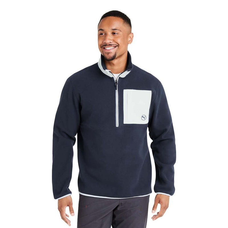 Puma - Men's Fleece 1/4 Zip Pullover (628407 01)