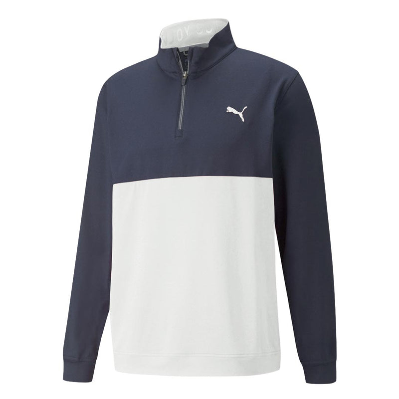 Puma - Men's Gamer Colorblock 1/4 Zip Sweater (532985 02)