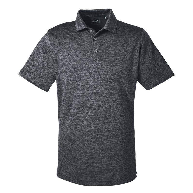Puma - Men's Icon Heather Polo (596801 01 BLK)